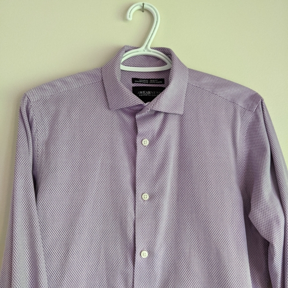 Kenneth Cole | men's slim fit dress shirt sz 14.5 - Picture 3 of 5